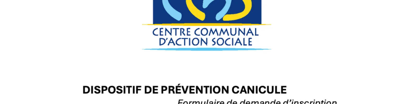 Inscription sur le registre des personnes vulnérables - canicule