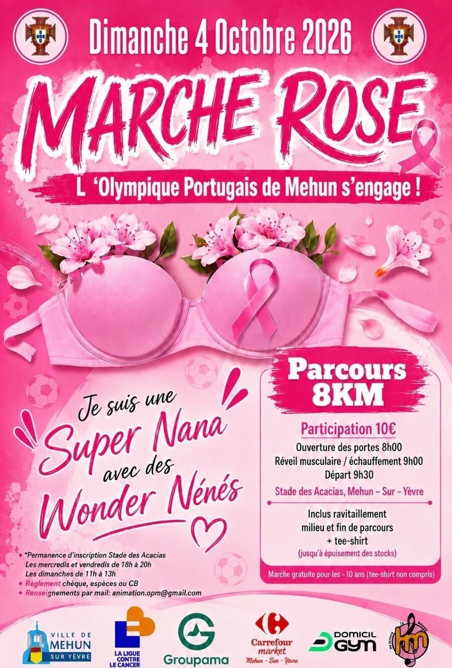 affiche marche rose 2026