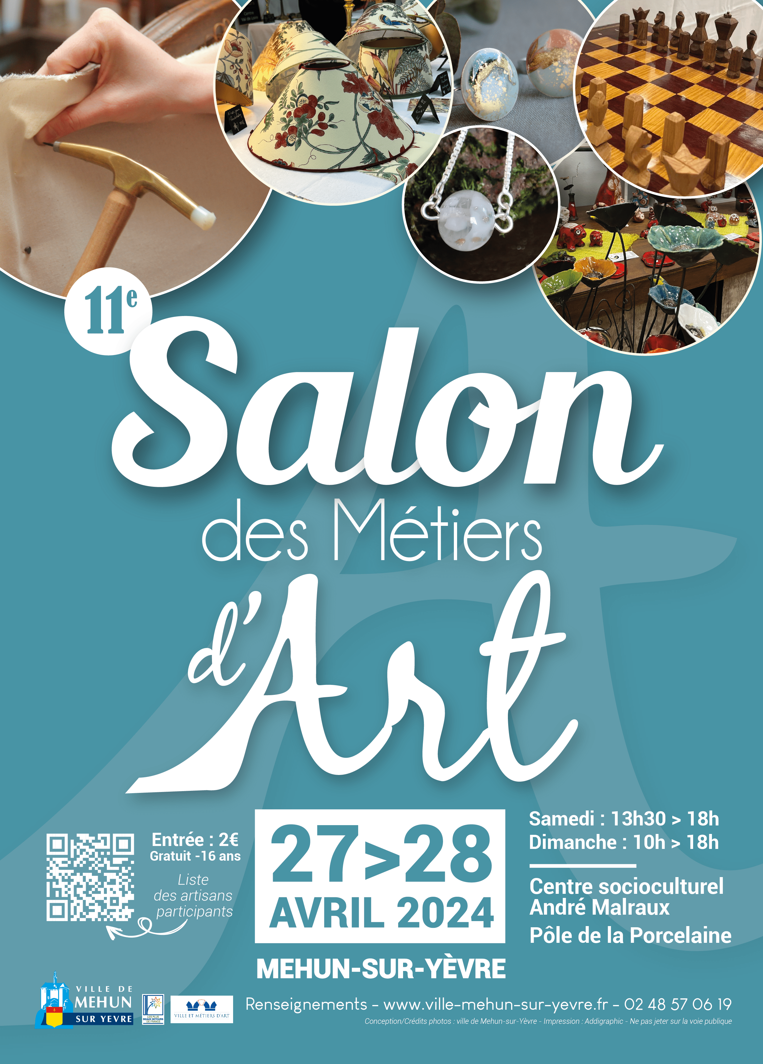 Affiche Salon des Métiers d'Art