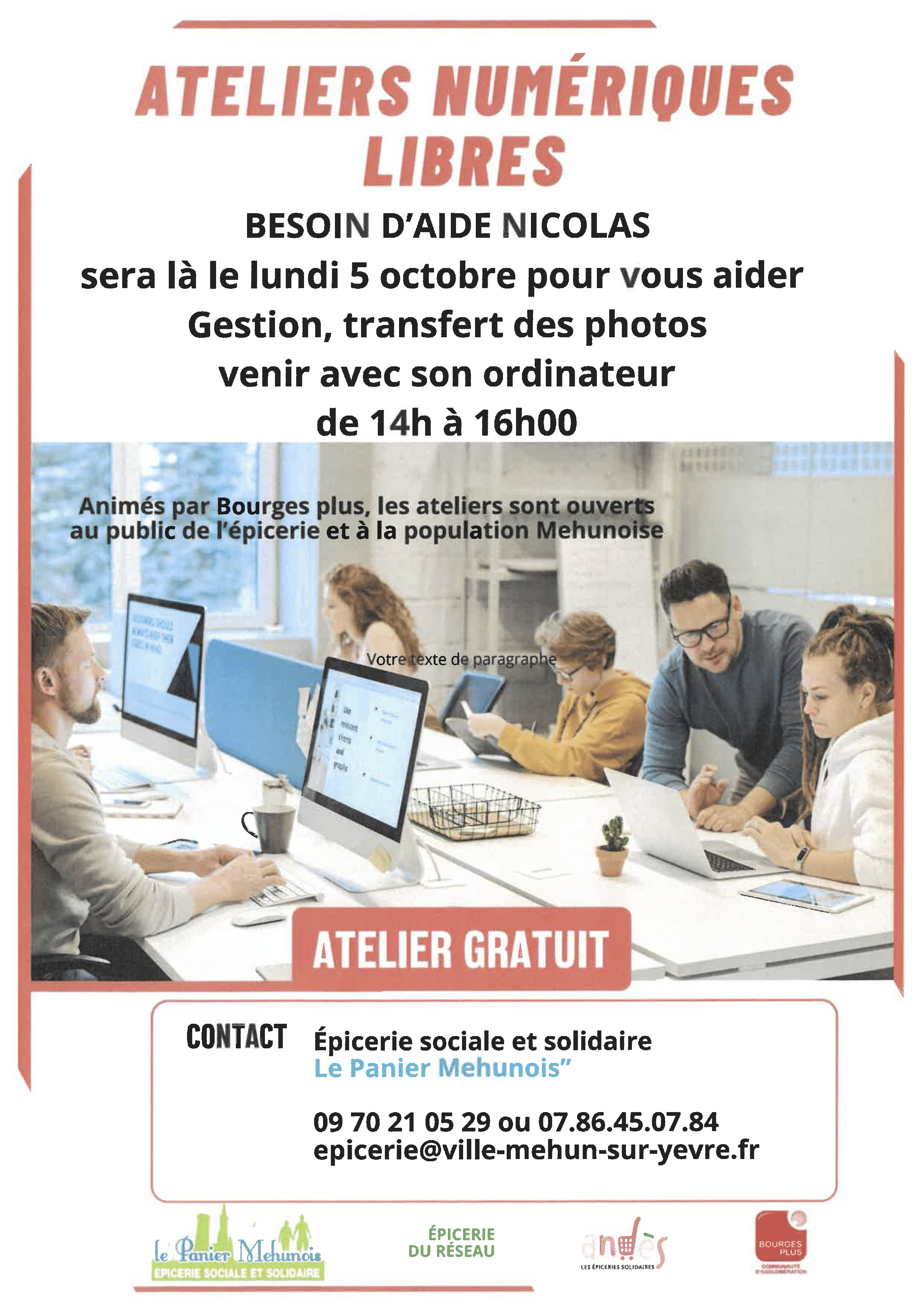 atelier numérique par bourges plus