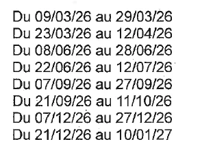 dates de collecte enquête INSEE