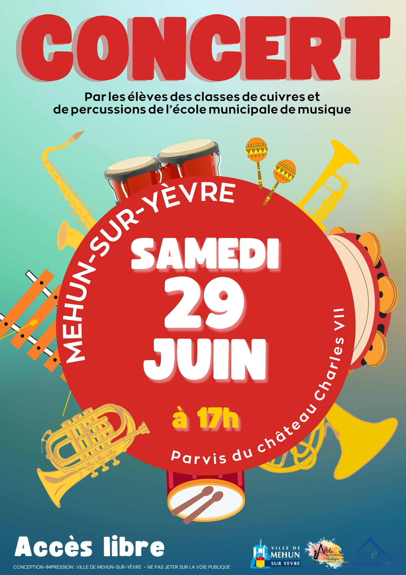 affiche concert