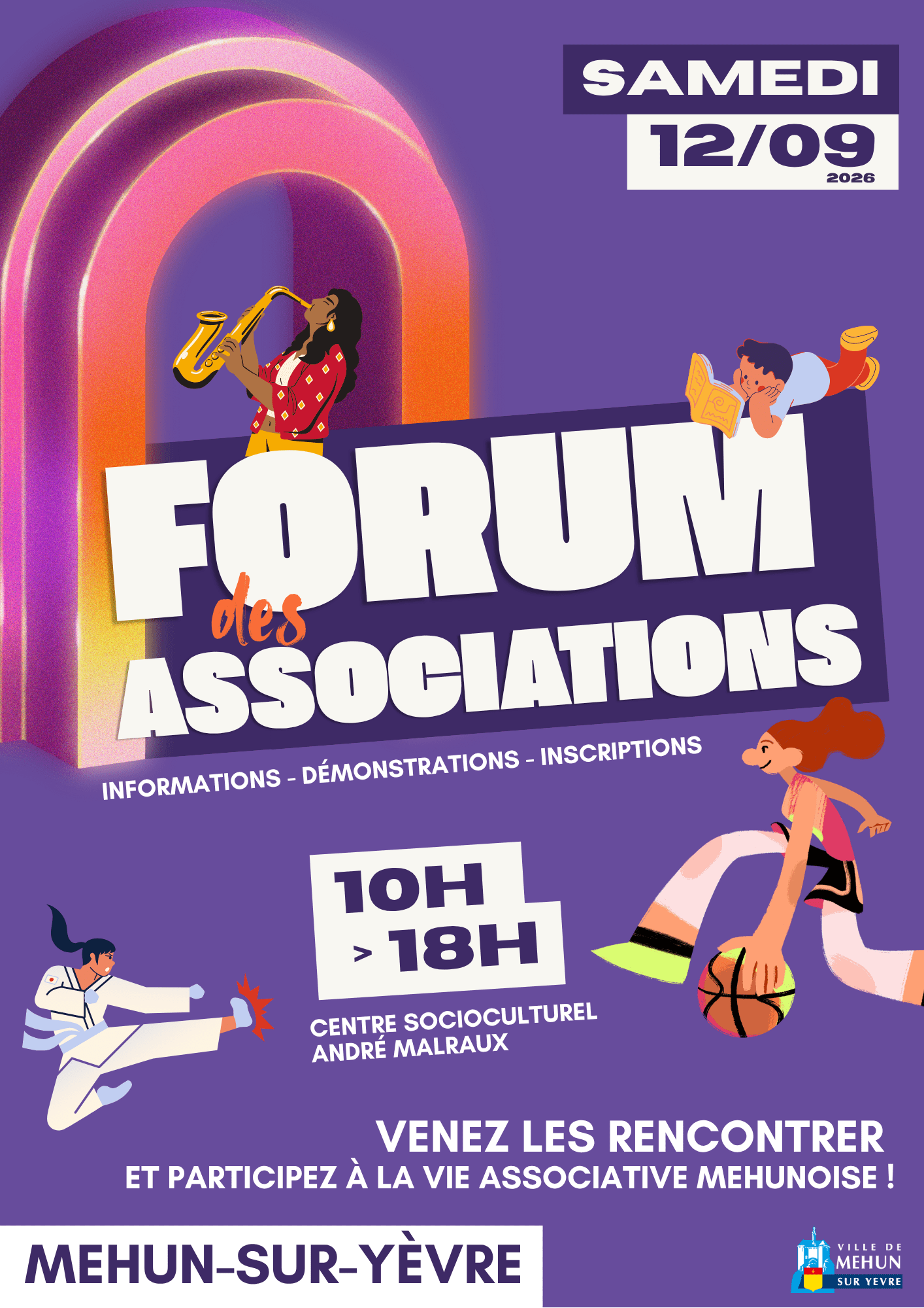 Forum des association - samedi 12 septembre 2026