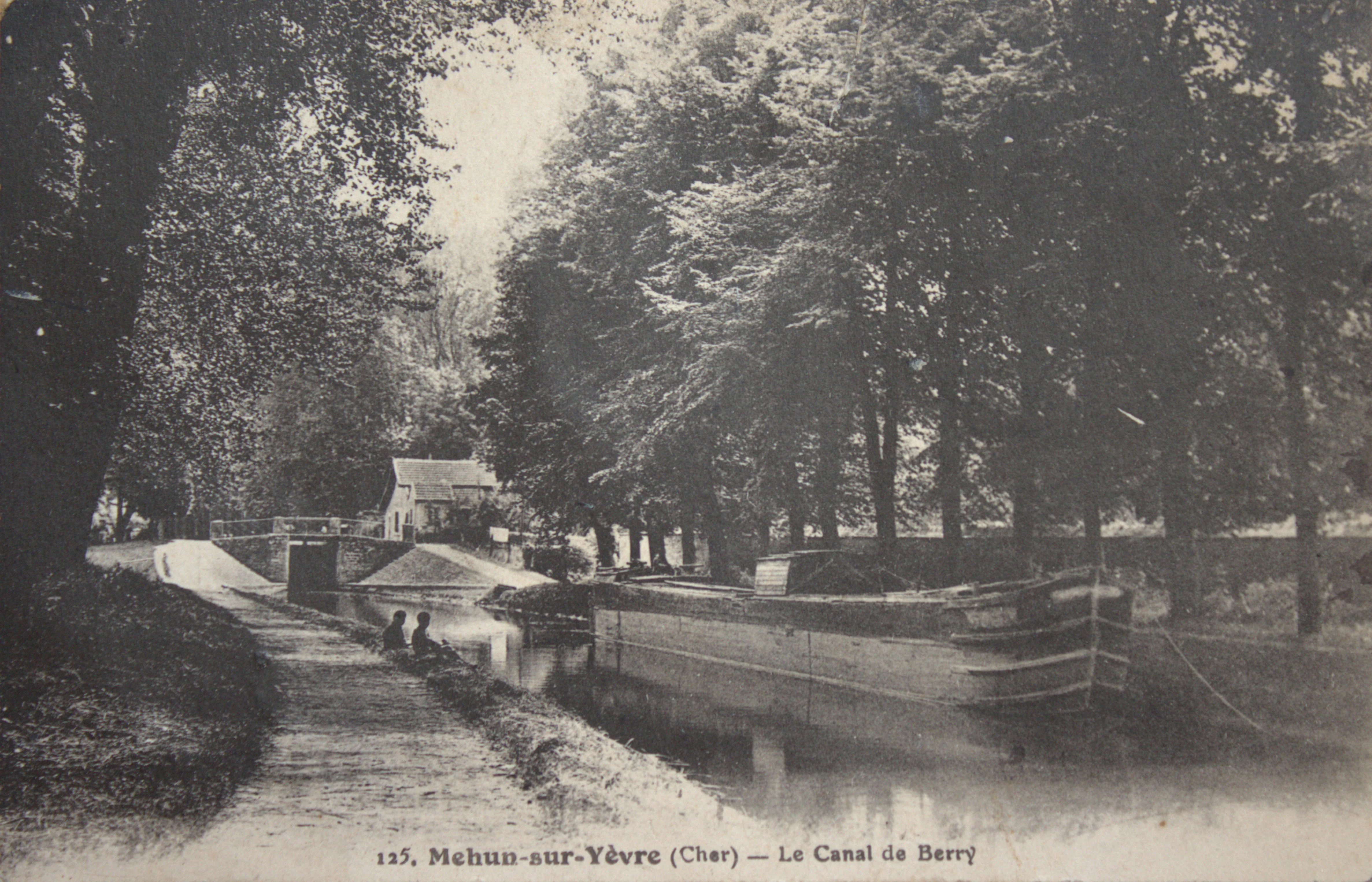 Carte postale - Le Canal de Berry