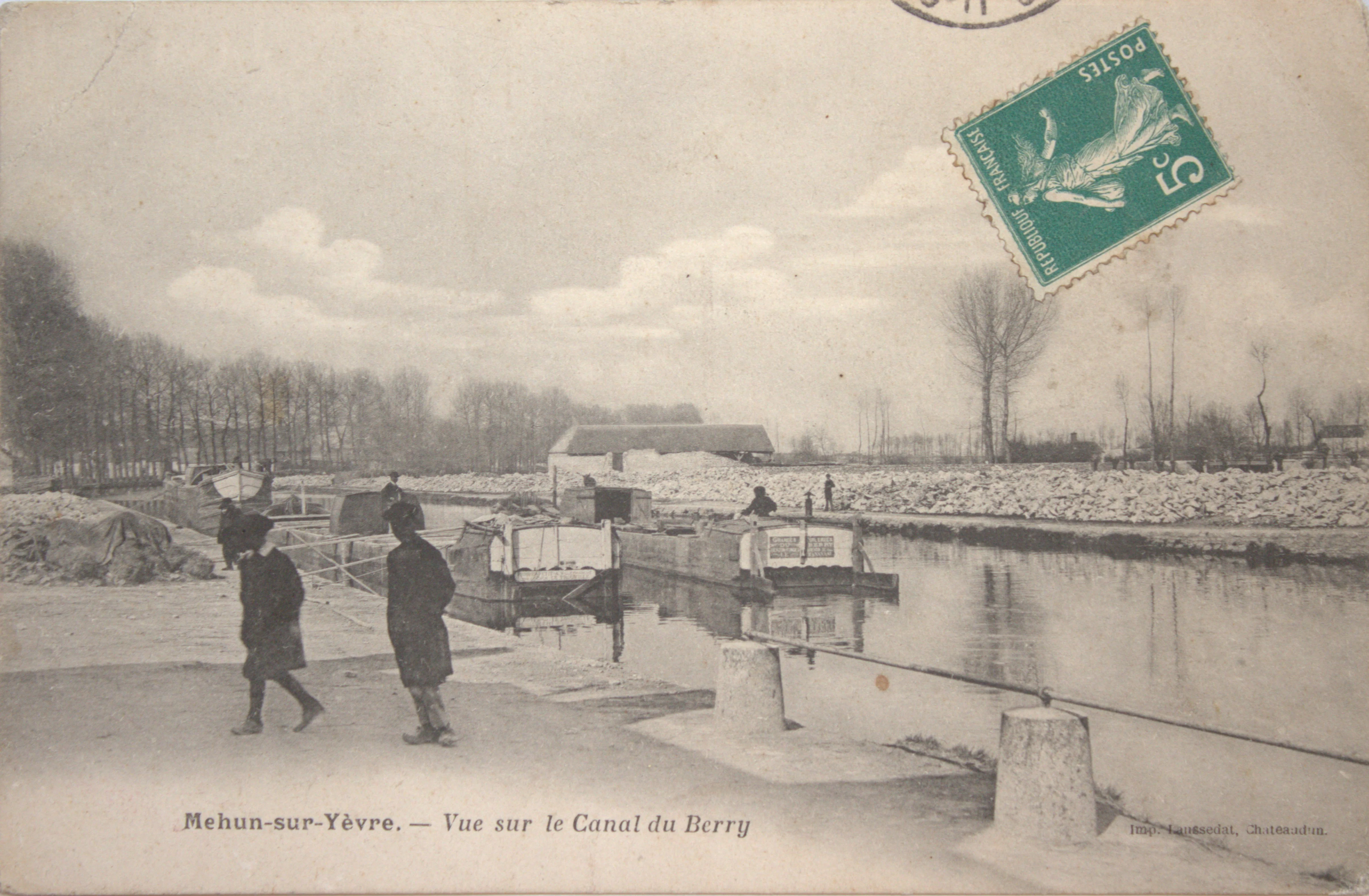 Carte postale - Le port