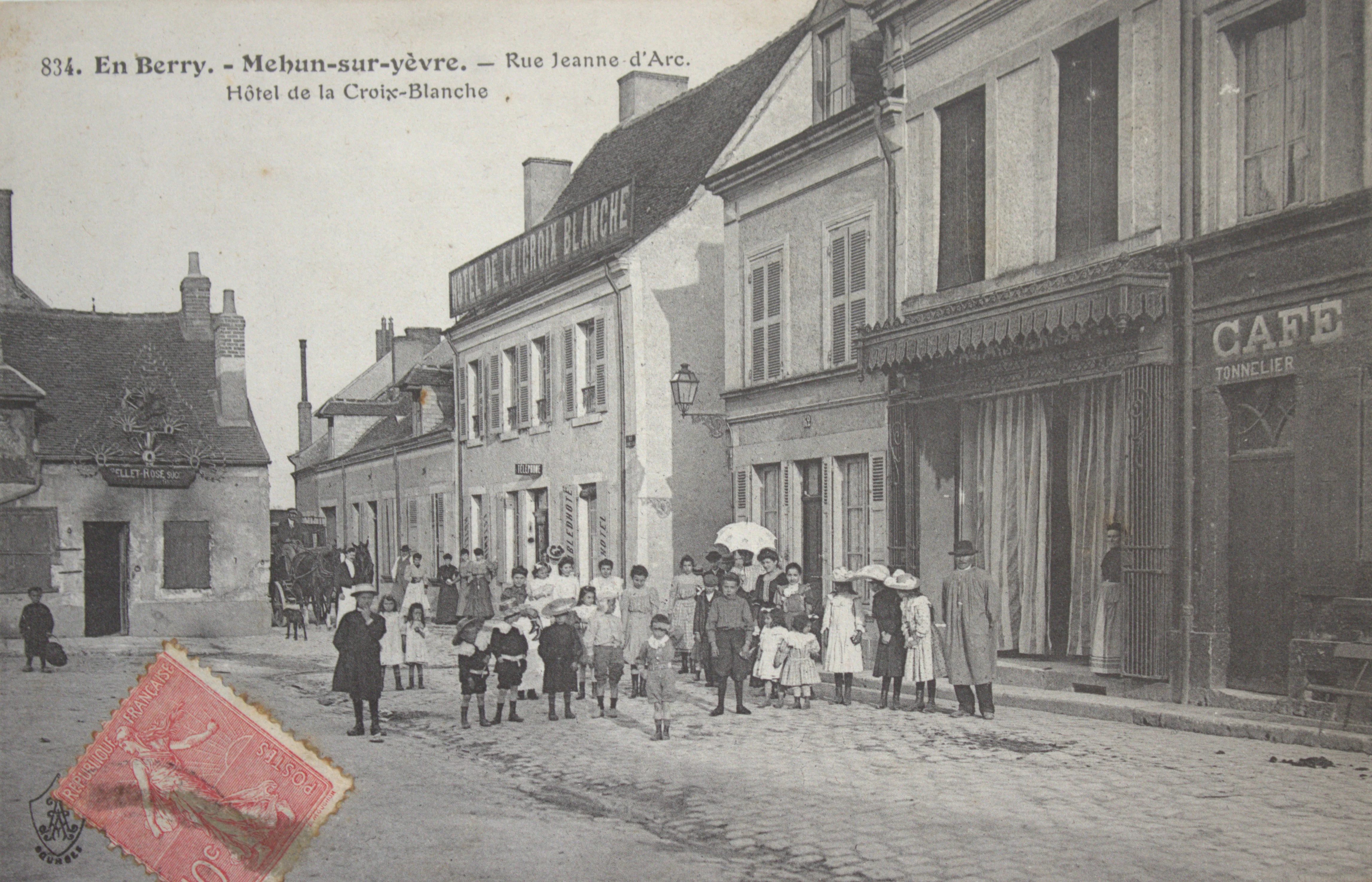 Carte postale - La croix blanche