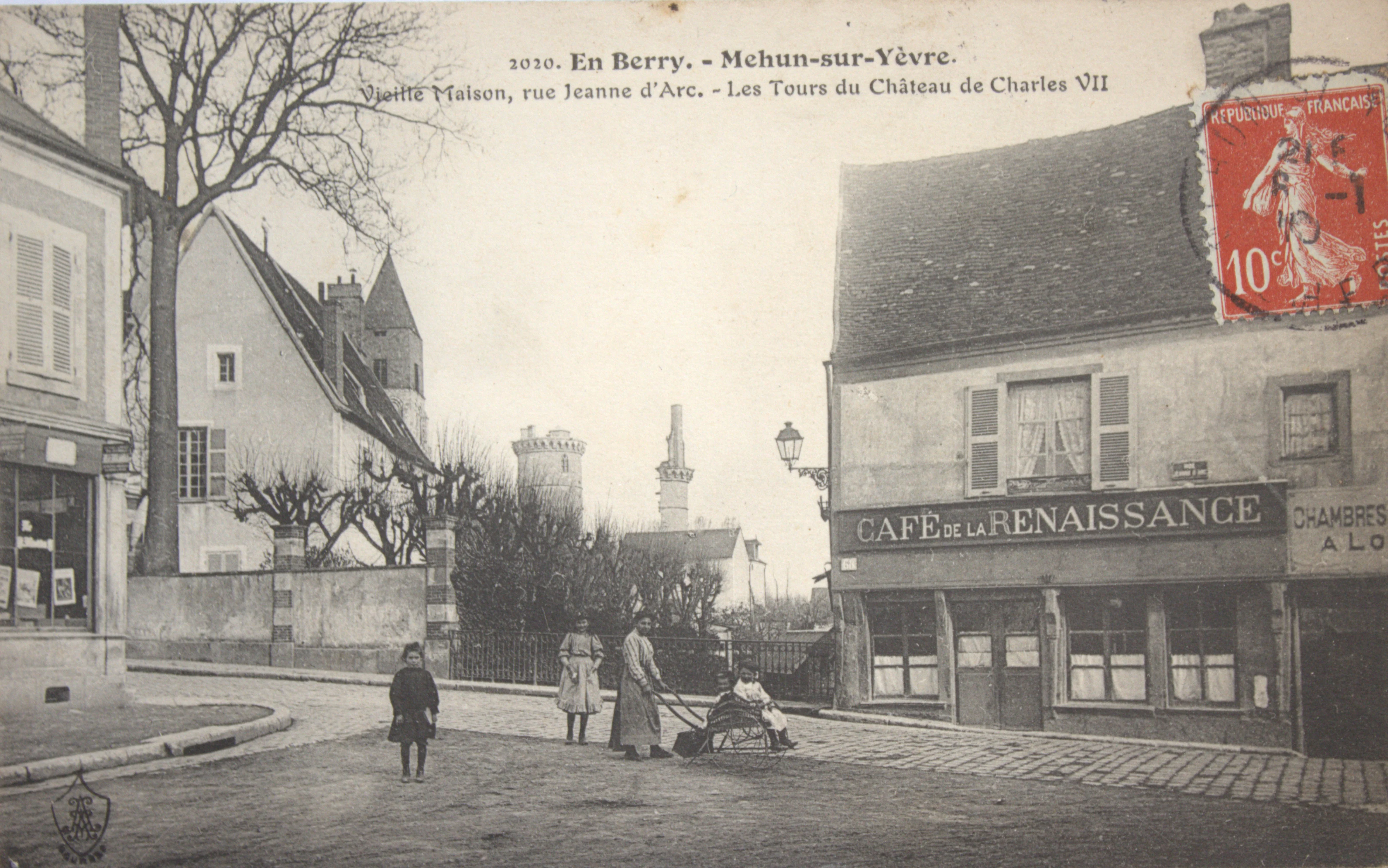 Carte postale - Café de la Renaissance