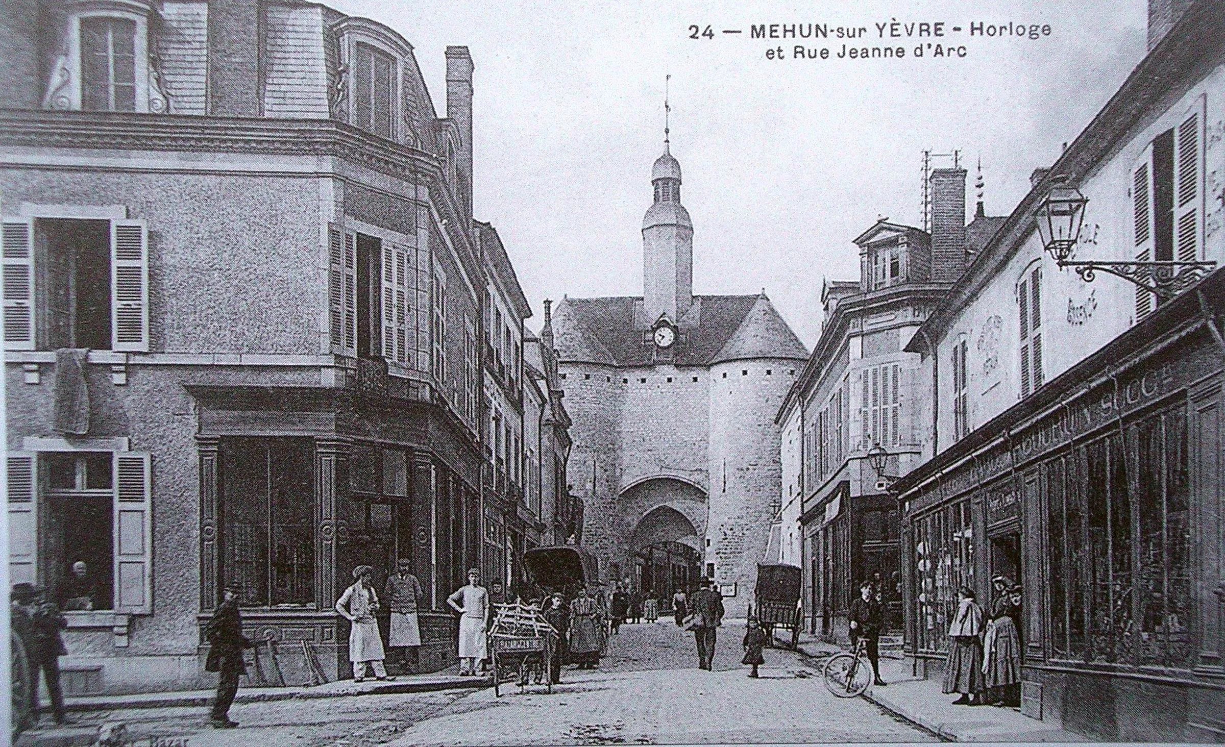 Carte postale - rue Jeanne d'Arc