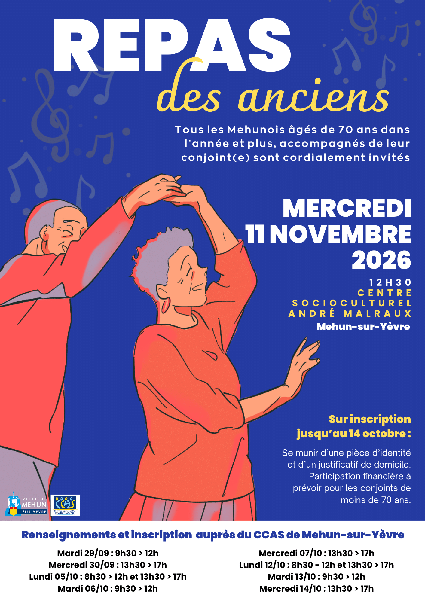 Affiche repas des anciens 2026