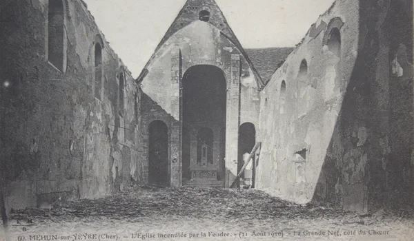 Carte postale - L'incendie 2