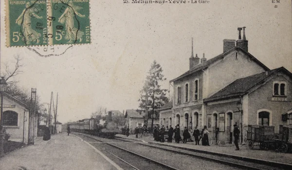 Carte postale - La Gare